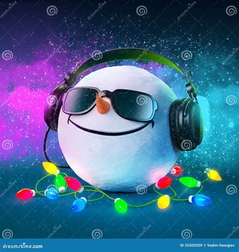 Funny snowball stock illustration. Illustration of pink - 35503509