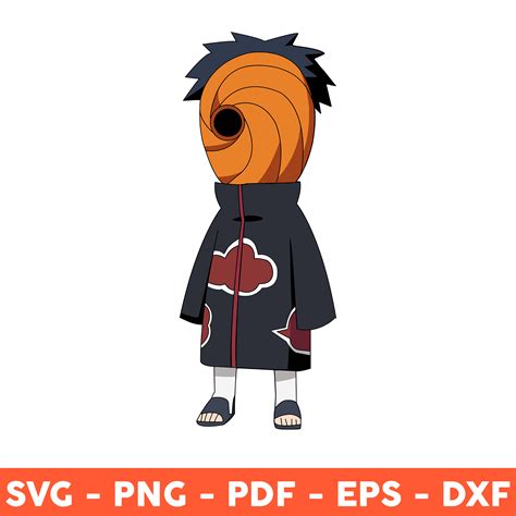 Obito Uchiha Svg Naruto Svg Tobi Chibi Svg Anime Manga Sv Inspire