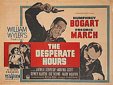 The Desperate Hours Original 1952 British Quad Movie Poster