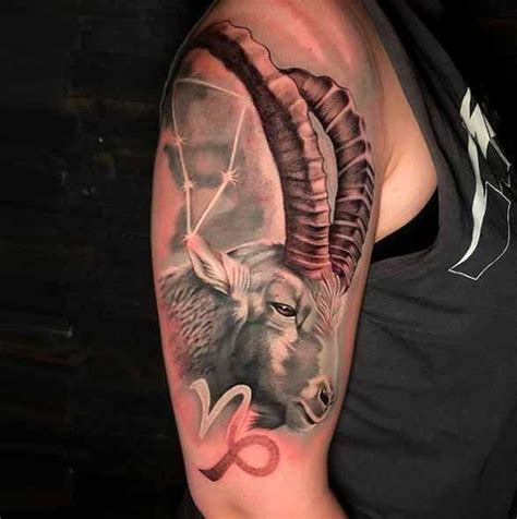 Capricorn Tattoo Guide - Symbols, History & Meanings ♑ - Astro Tattoos ...