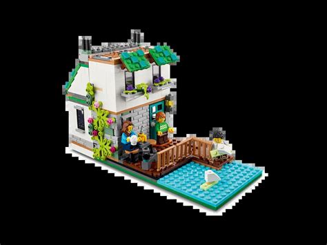 LEGO Creator 3 in 1 Cozy House Building Kit, Rebuild into 3 Different ...