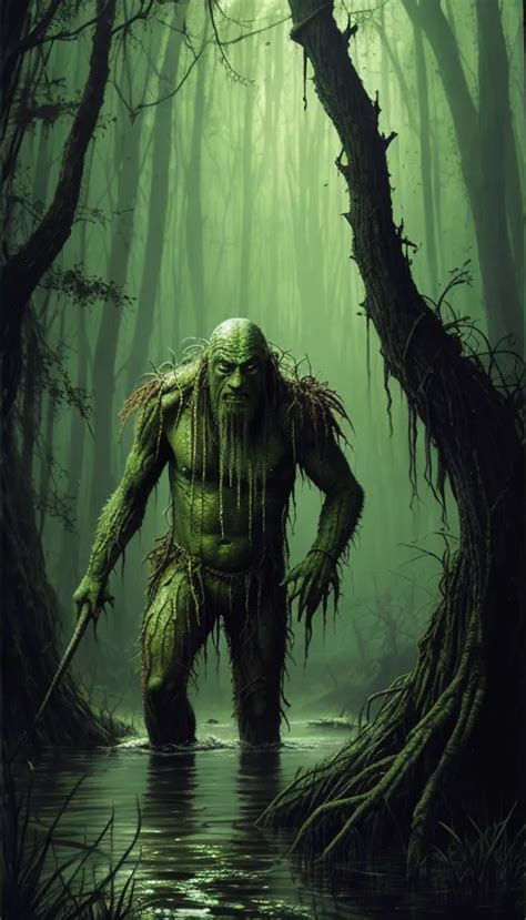 Swamp Monster Ai Photo Generator Starryai