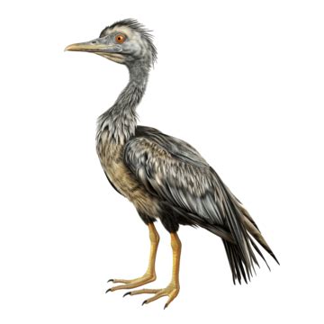 Hesperornis Prehistoric Bird Isolated D Creature Dangerous Png