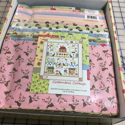 Cottontail Cottage Quilt Kit Bunny Hill Designs Moda Fabrics My