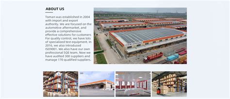 Company Overview - Qingdao Toman Auto Parts Co., Ltd.