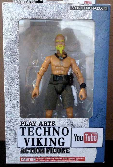 The Techno Viking Action Figure – Synthtopia