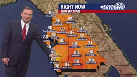 Monday Afternoon Forecast Fox 13 Tampa Bay