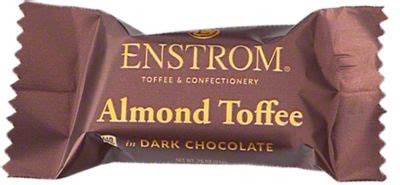 Enstrom Dark Chocolate Almond Toffee Single, 0.75 oz | Central Market ...