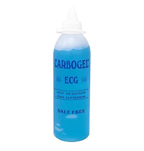 Gel Para ECG Sal Free Azul 250g CARBOGEL CIRURGICA LUCENA