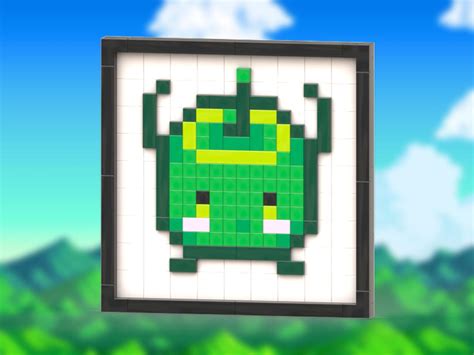 Lego Moc Junimo Mosaic From Stardew Valley By Cczone Rebrickable