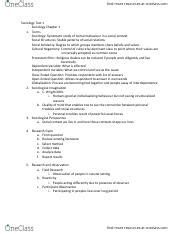 Midterm Guide Pdf Find More Resources At Oneclass Sociology Test