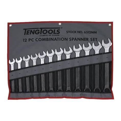 Teng Tools Combination Spanner Set (12 Pieces) | RSIS