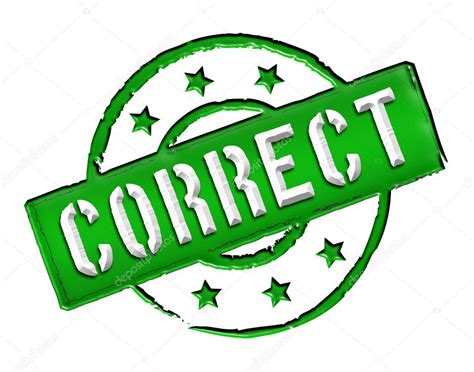 correct stamp stock photo image  ultrakreativ