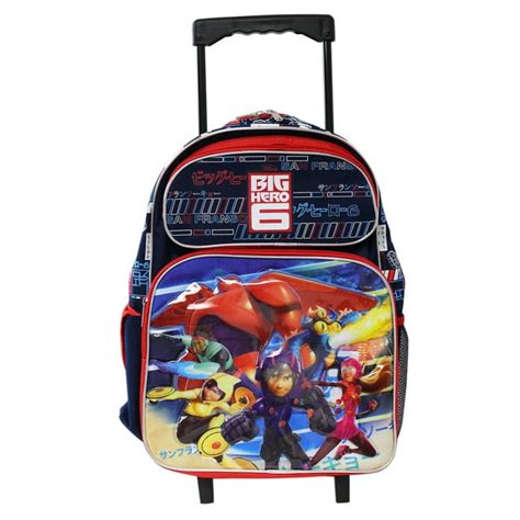 Big Hero 6 Full Size Rolling Backpack 16in