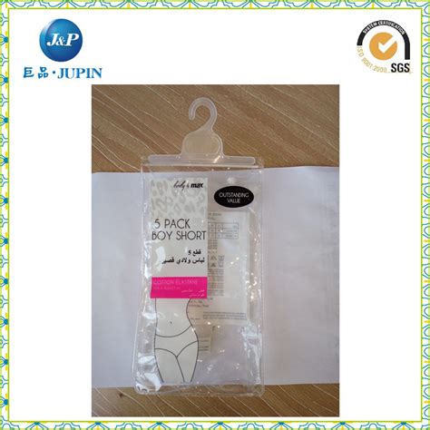 Custom PVC Transparente EVA Bolsa Para Ropa Interior Briefs Knicker Sunderpants Bikini Envase Y