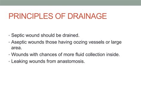 Drains Tubes Used In Surgery Pptx