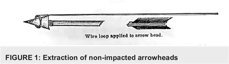 Figure copied from: Bill JH: Sabre and bayonet wounds; arrow wounds ...