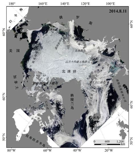 科学网—2014年8月10日、11日北极海冰冰情 极区遥感的博文