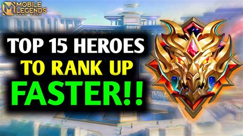 Best Heroes For Solo Rank Up Best Heroes To Rank Up Faster S