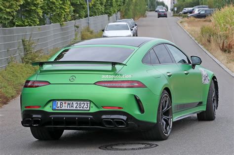 Mercedes Amg Gt 4 Door Coupe Prototype Drops The Mic On Flashiness Autoevolution