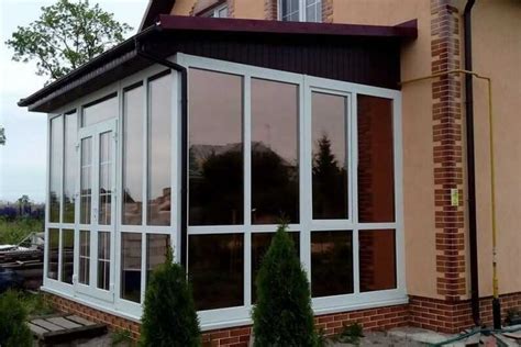 Типы окон для остекления беседок и веранд
