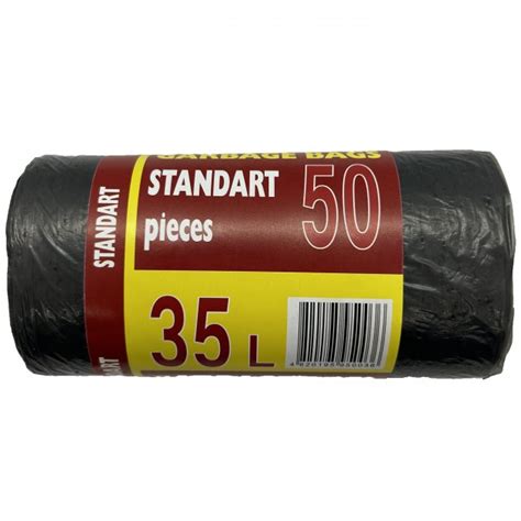 Упаковка пакетов для мусора Standart 35 л / 50 шт от продавца: Весела ...
