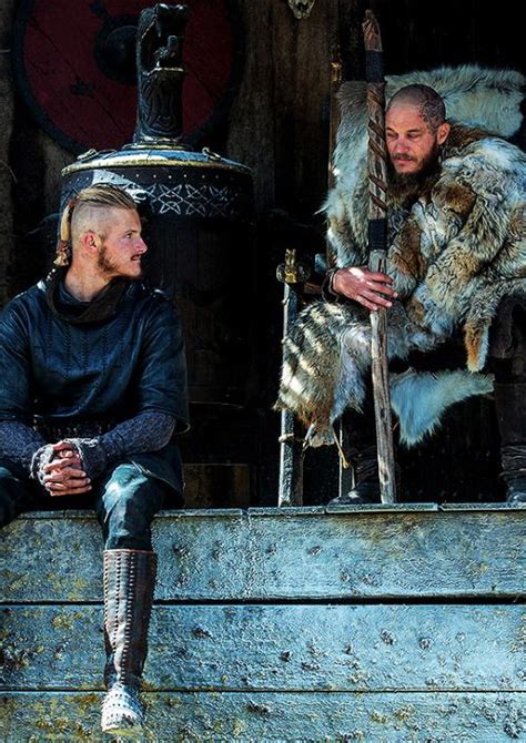 Vikings History Ragnar Lothbrok And Björn Ironside In Vikings Season 4