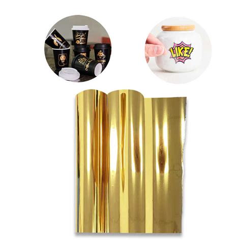 Uv Dtf Hot Stamping Foil Htv Heat Transfer Film Pvc Adhesive Lettering Vinyl Film For Decoration