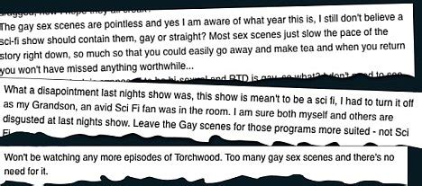 Torchwood It S Supposed To Be Sci Fi Not Sex Fi Hundreds Of Viewers Complain To BBC Over
