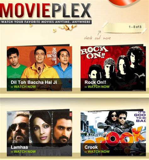 Yahoo! Bollywood Movieplex - Now Watch Hindi Movies Online For Free