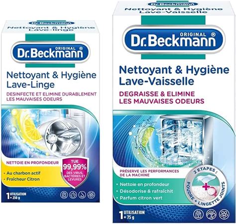 Lot De Dr Beckmann Nettoyant Hygi Ne Lave Linge D Sinfecte Et