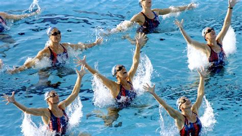 Synchronized Swimming Team Usa Maria Scott