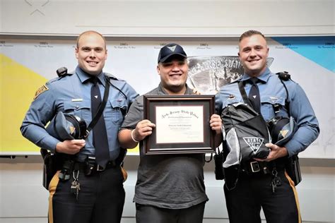 NJ State Police Welcome Honorary State Trooper