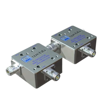 Dual Stage Rf Circulators Webb Industries