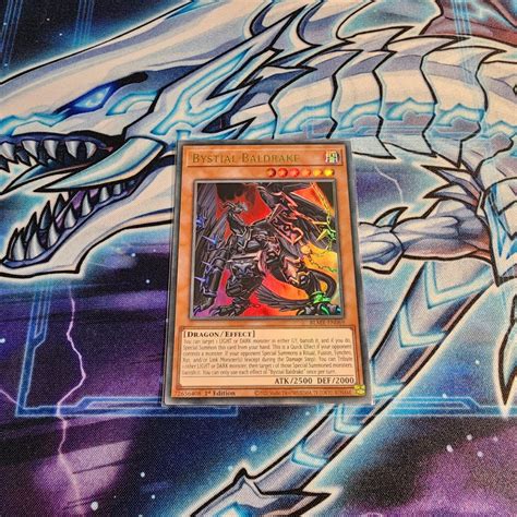 Bài Yugioh Tcg Uk [blmr En069] [ur] Bystial Baldrake Shopee Việt Nam