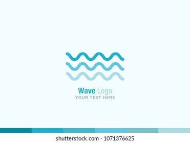 Blue Wave Logo Stock Vector (Royalty Free) 1071376625 | Shutterstock