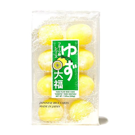 Kubota Japanese Fruit Mochi Fruits Daifuku Rice Cake Yuzu Walmart