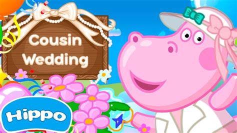 Hippo 🌼 Wedding Party 🌼 Games For Girls 🌼cartoon Game For Kids Youtube