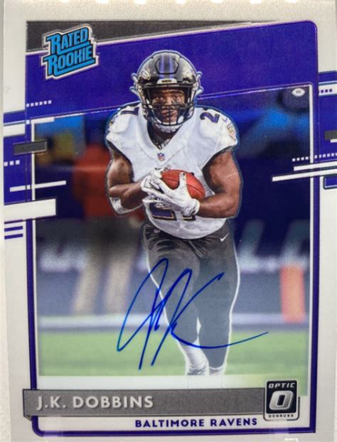 Most Valuable J K Dobbins Football Cards