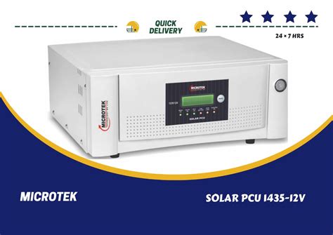 Microtek Solar PCU1435 Inverter Price And Specification