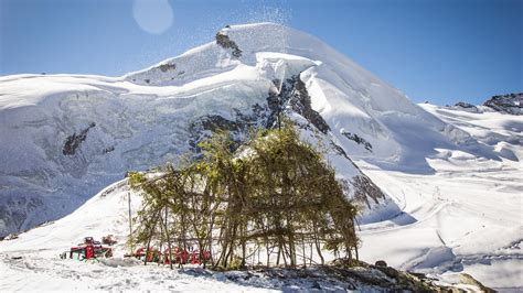 Ein Zeichen F R Den Klimaschutz Auf Dem Mittelallalin Das Fertige