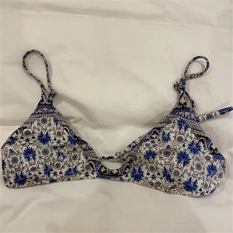 Selling Tigerlily Bikini Top Worn A Handful Of Depop