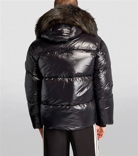 Mens Arctic Army Black Down Puffer Jacket Harrods Countrycode