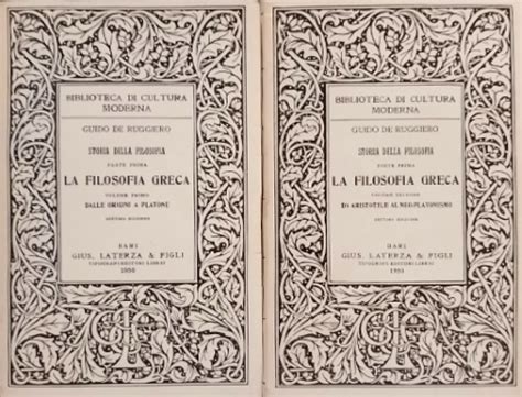 Storia Della Filosofia La Filosofia Greca Vol I Dalle Origini A