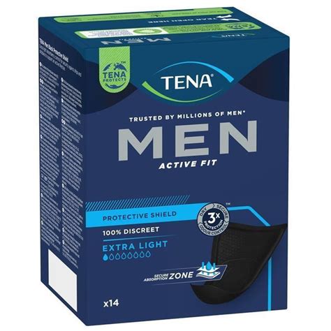Прокладки урологические мужские TENA Men Active Fit Extra Light, 14 шт ...