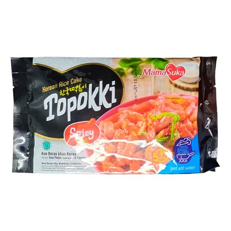 Jual Mamasuka Topokki Spicy Hot G Shopee Indonesia