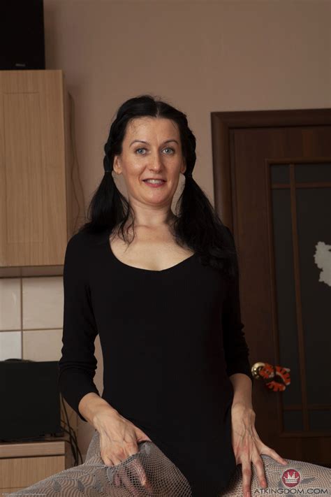 Pigtailed Mom Evil Eva Shows Her Super Hairy Crotch As She Strips Naked CoedCherry