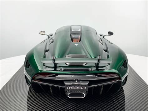 Frontiart Koenigsegg Regera Carbon Green Tinted Resin Model Car