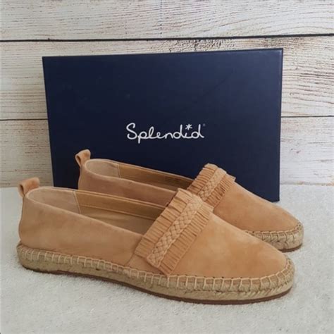 Splendid Shoes Nwt Jaime Nude Suede Espadrilles By Splendid 95 Poshmark