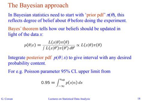 particle physics - Bayesian approach for setting upper limit - Physics ...